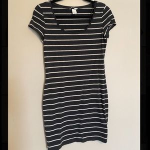 H&M Striped Bodycon Dresses